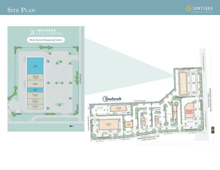NEC Stockdick Rd and Bartlett Rd, Katy, TX à louer - Plan de site – Image 1 sur 3