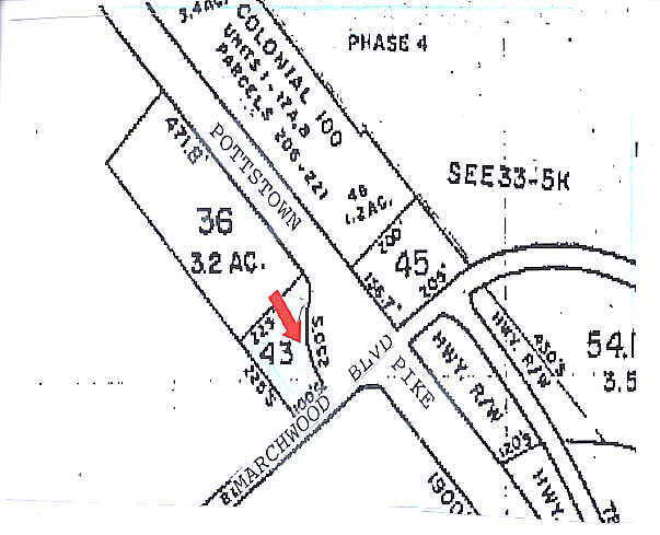 101 Marchwood Rd, Exton, PA à vendre - Plan cadastral – Image 2 sur 3