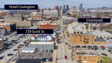 729 Scott St, Covington, KY - VUE AÉRIENNE  vue de carte - Image1