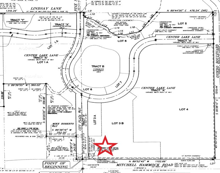 967 City Walk Ln, Oviedo, FL à louer - Plan cadastral – Image 2 sur 7