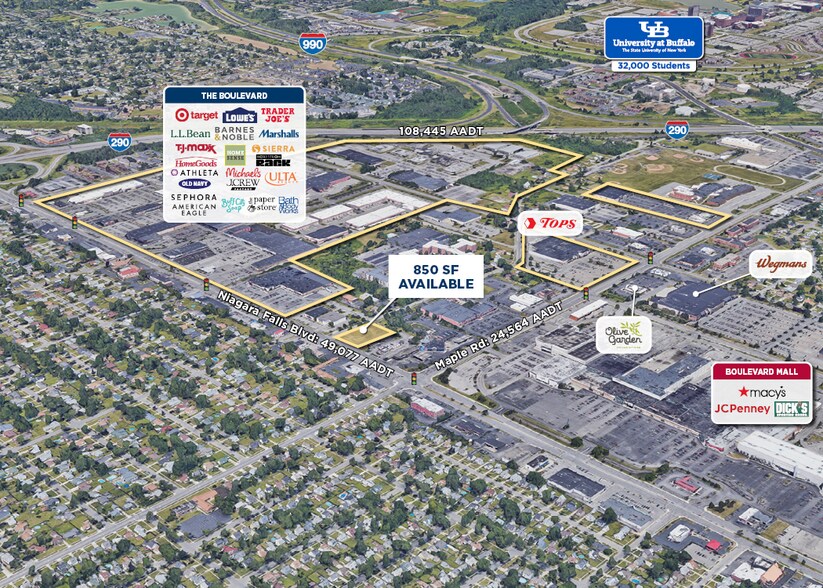 1401-1405 Niagara Falls Blvd, Amherst, NY à vendre - Aérien – Image 1 sur 1