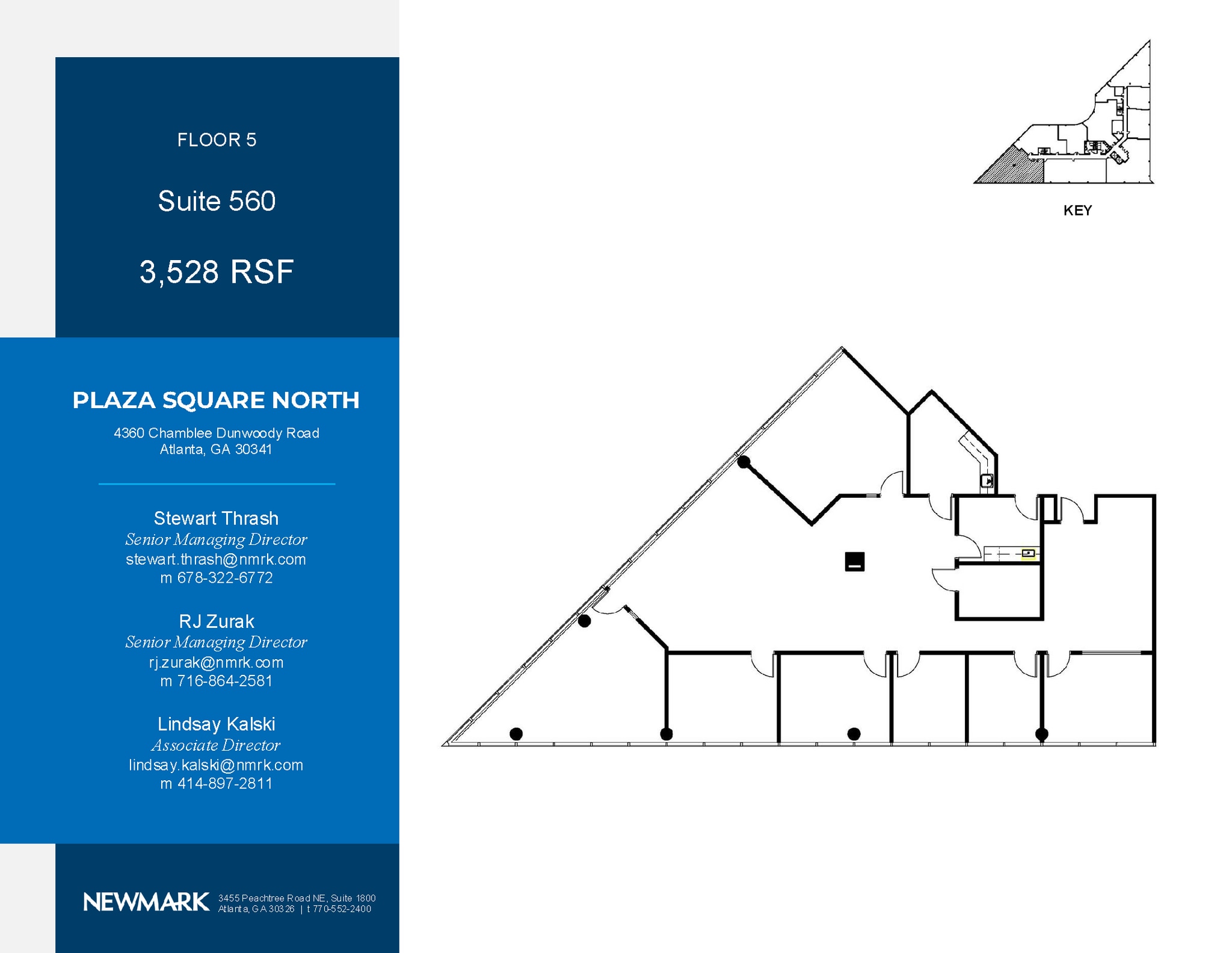 4360 Chamblee Dunwoody Rd, Atlanta, GA à louer Plan d’étage– Image 1 sur 1