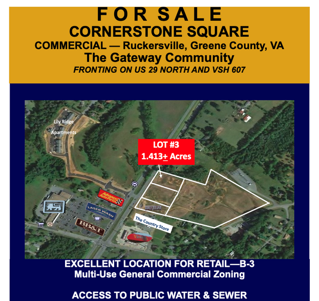 Seminole Trail and Clore Drive, Ruckersville, VA à vendre - Photo principale – Image 1 sur 1