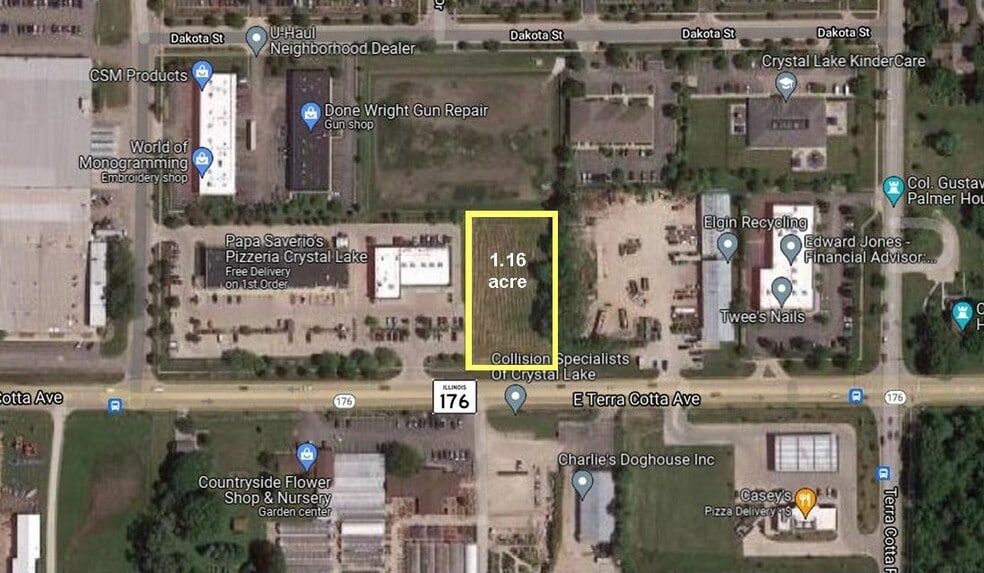 0 E Terra Cotta Ave, Crystal Lake, IL à vendre - Photo principale – Image 1 sur 25