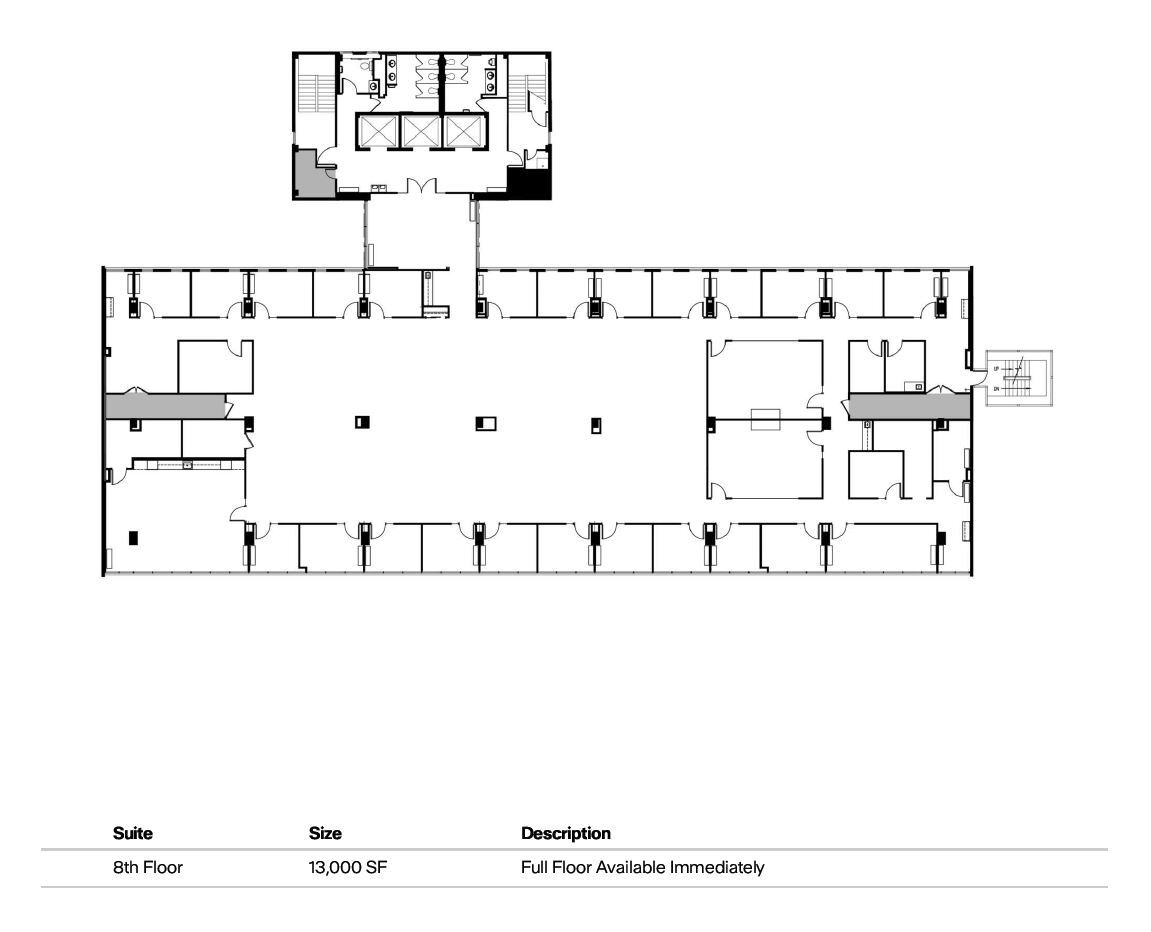 6010 Executive Blvd, Rockville, MD à louer Plan d’étage– Image 1 sur 1