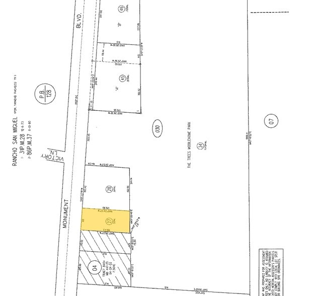 1280 Monument Blvd, Concord, CA à louer - Plan cadastral – Image 3 sur 3