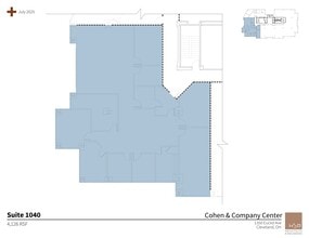 1350 Euclid Ave, Cleveland, OH à louer Plan de site– Image 1 sur 1