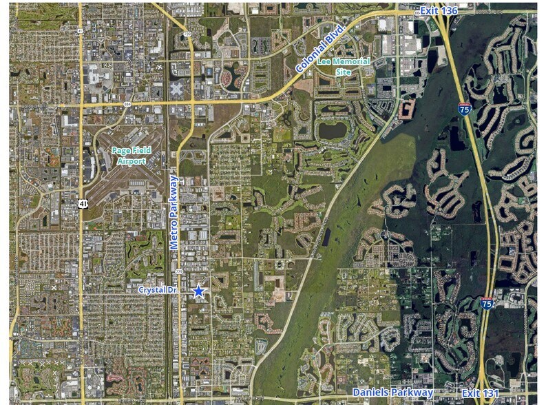 2555 Crystal Dr, Fort Myers, FL à louer - Aérien – Image 2 sur 2