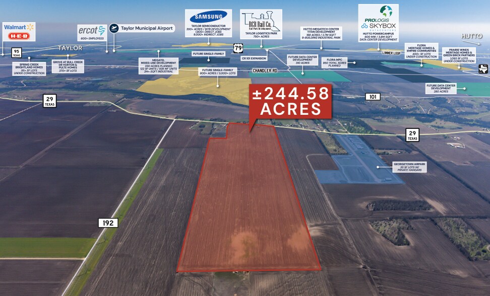 11301 E State 29 hwy, Georgetown, TX à vendre - Aérien – Image 1 sur 2