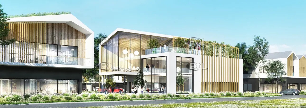 Local d'activités dans Aubergenville à vendre Photo de l’immeuble– Image 1 sur 5