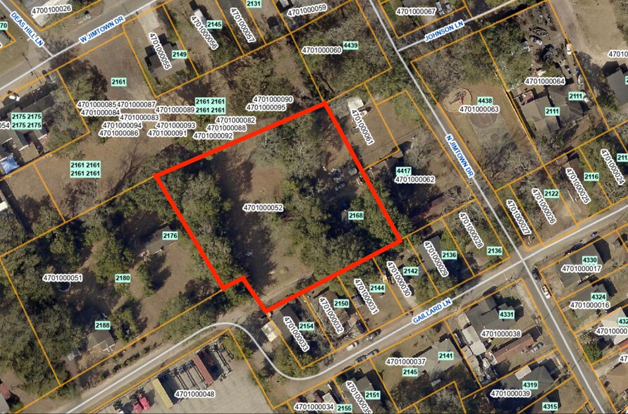 2168 Gaillard Ln, North Charleston, SC à vendre - Aérien – Image 2 sur 4