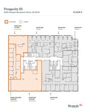 8501 Arlington Blvd, Merrifield, VA à louer Plan d’étage– Image 1 sur 1
