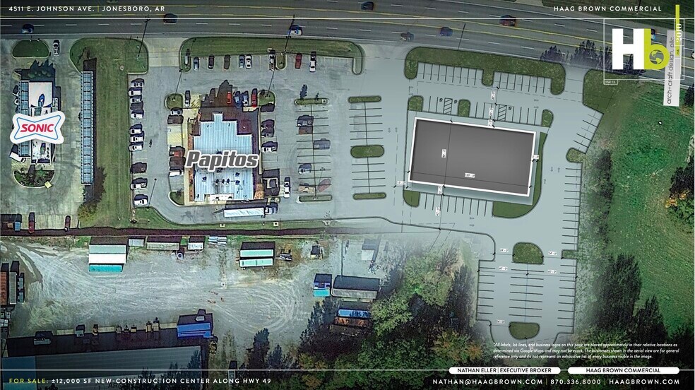 4511 E Johnson Ave, Jonesboro, AR à louer - Plan de site – Image 3 sur 8