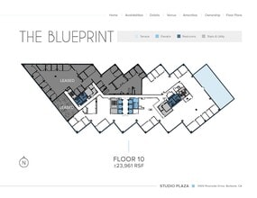 3400 W Riverside Dr, Burbank, CA à louer Plan d’étage– Image 1 sur 1