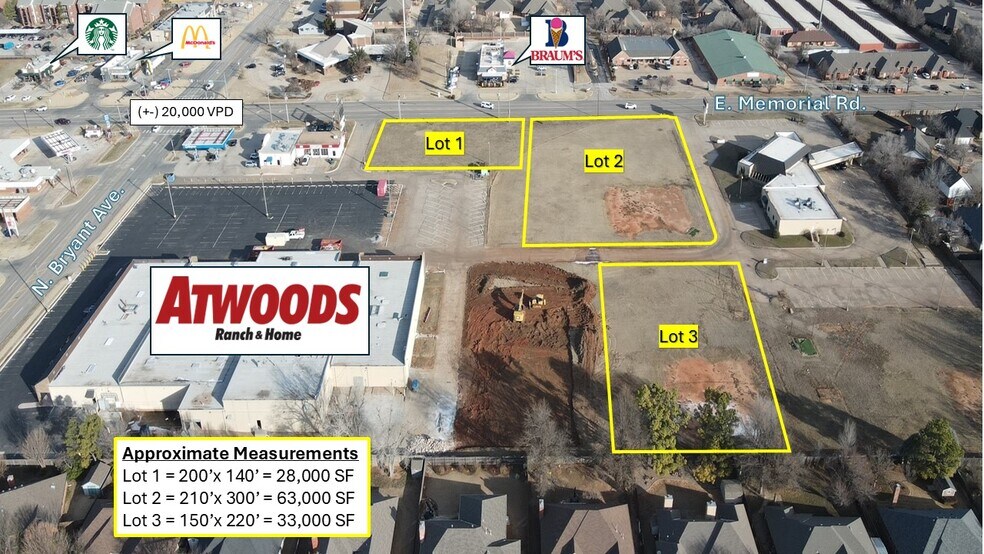 3100 E Memorial Rd, Edmond, OK à louer - Photo de l’immeuble – Image 2 sur 11