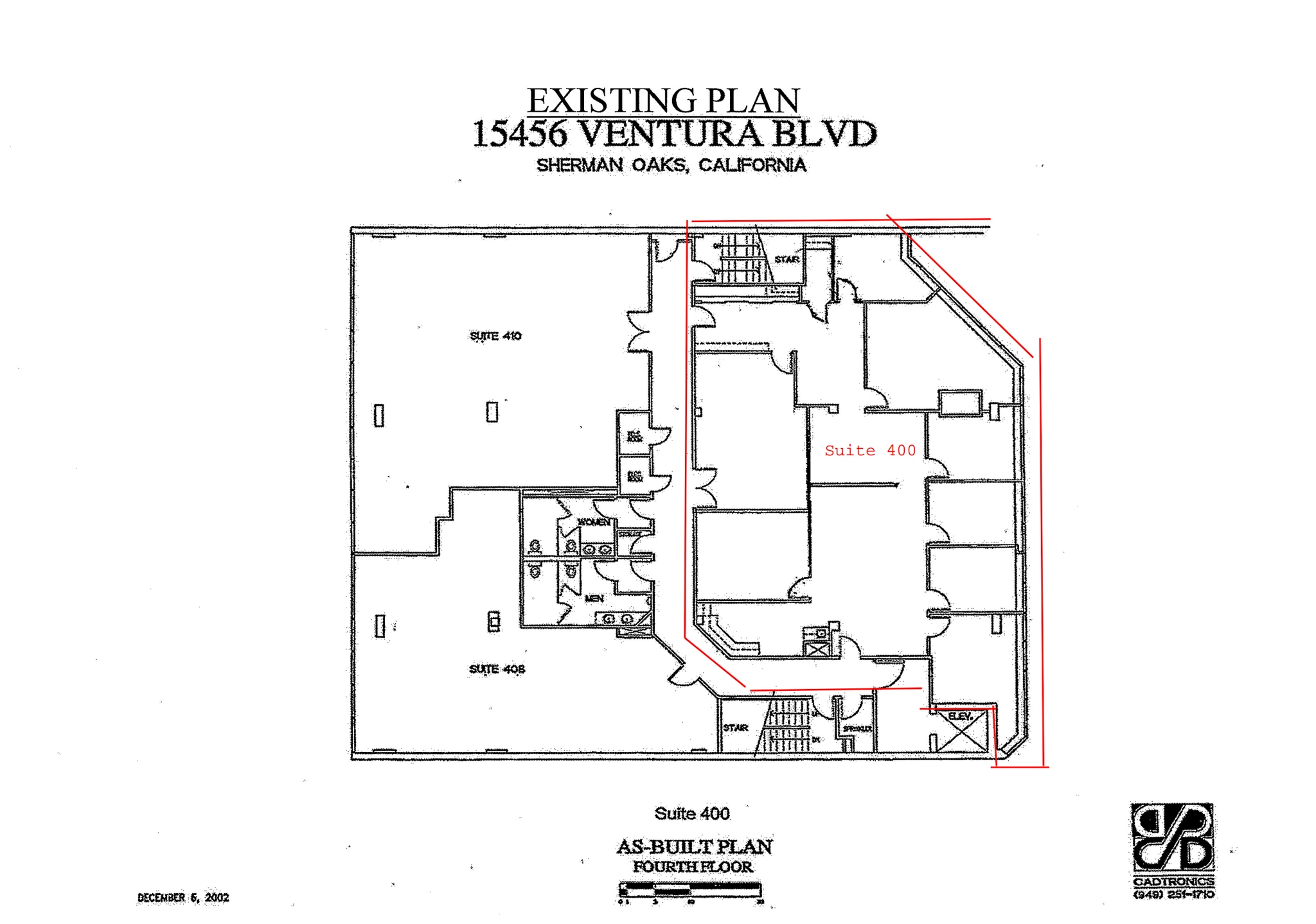 15456 Ventura Blvd, Sherman Oaks, CA à louer Plan d’étage– Image 1 sur 1
