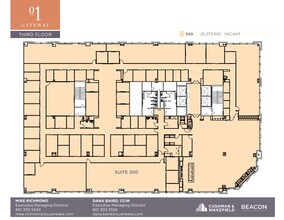 90 S 400 W, Salt Lake City, UT à louer Plan d’étage– Image 1 sur 1