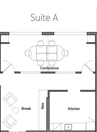 480 N Gulph Rd, King Of Prussia, PA à louer Plan d’étage– Image 1 sur 1