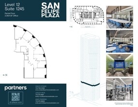 5847 San Felipe St, Houston, TX à louer Plan de site– Image 2 sur 2