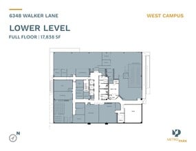 6350 Walker Ln, Alexandria, VA à louer Plan d’étage– Image 1 sur 1