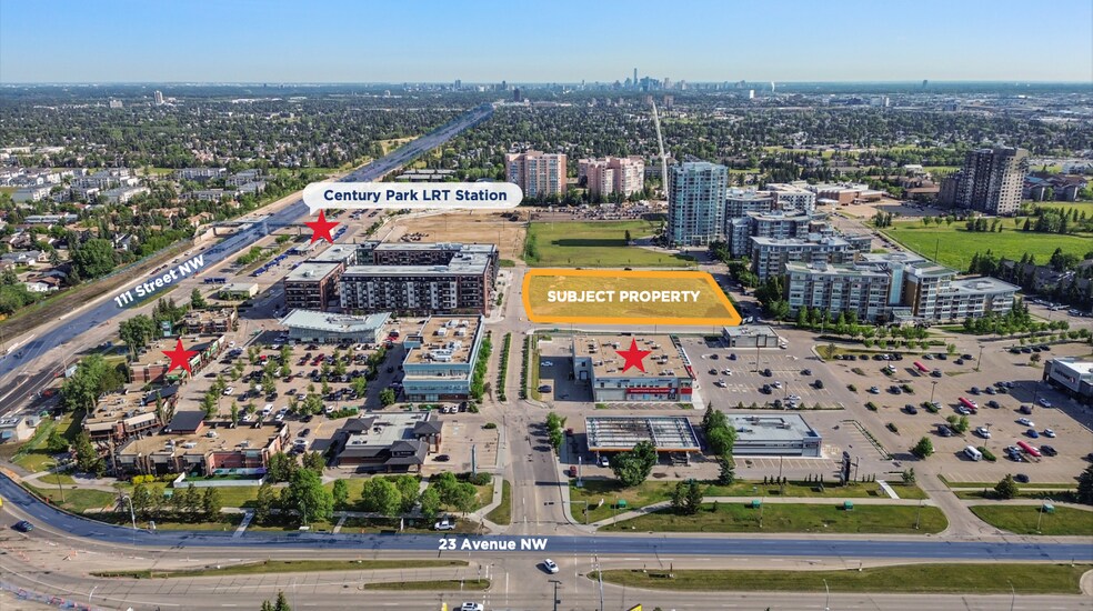 10920 25 Ave, Edmonton, AB à vendre - Aérien – Image 3 sur 4