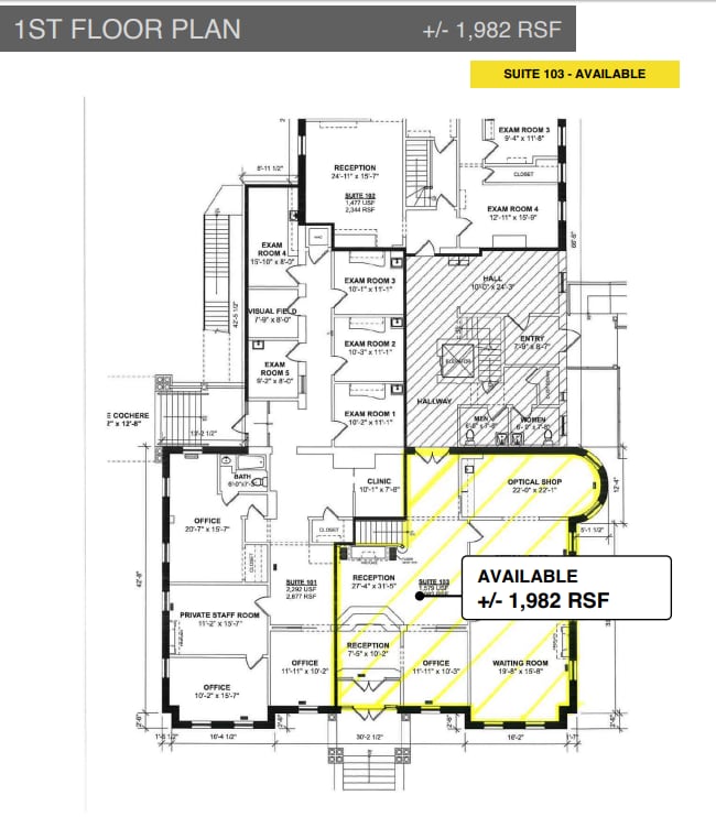 578 Main St, Malden, MA à louer Plan d’étage– Image 1 sur 1