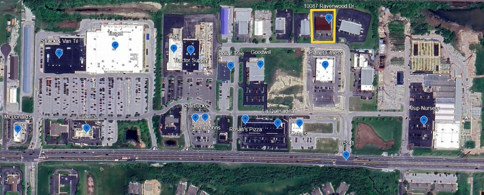 10087 Raven Wood Dr, Saint John, IN à louer - Aérien – Image 2 sur 11