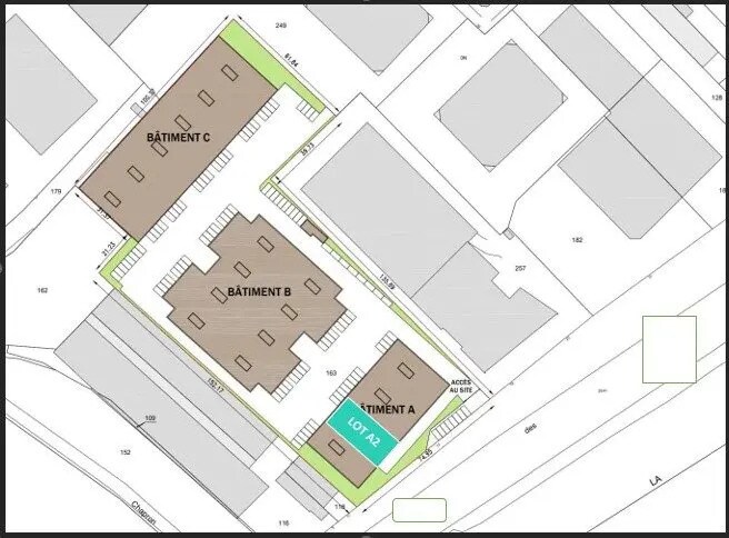 Industriel/Logistique dans Gennevilliers à louer - Plan de site – Image 3 sur 5