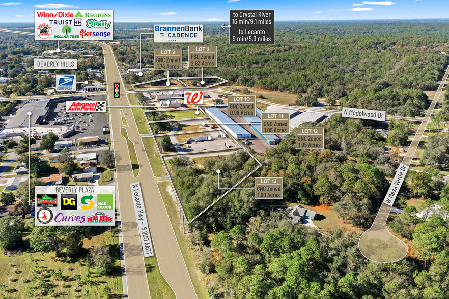 4154 N Lecanto Highway, Beverly Hills, FL à vendre - Photo de l’immeuble – Image 3 sur 10