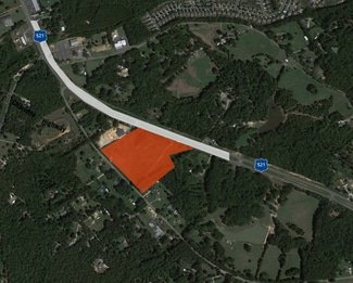 Plus de détails pour Hwy 521 And Van Wyck Rd, Van Wyck, SC - Terrain à vendre