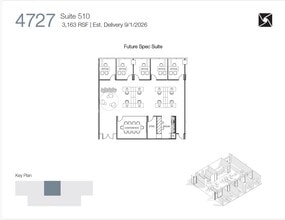 4747 Executive Dr, San Diego, CA à louer Plan d’étage– Image 1 sur 2