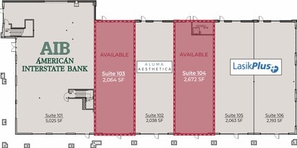 3404-3636 N 156th St, Omaha, NE à louer Plan d’étage– Image 1 sur 1