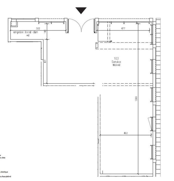Boulevard Charles Gautier, Saint-Herblain à louer - Plan d’étage – Image 3 sur 4