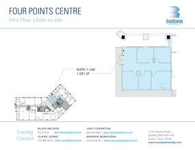 11305 Four Points Dr, Austin, TX à louer Plan de site– Image 1 sur 1