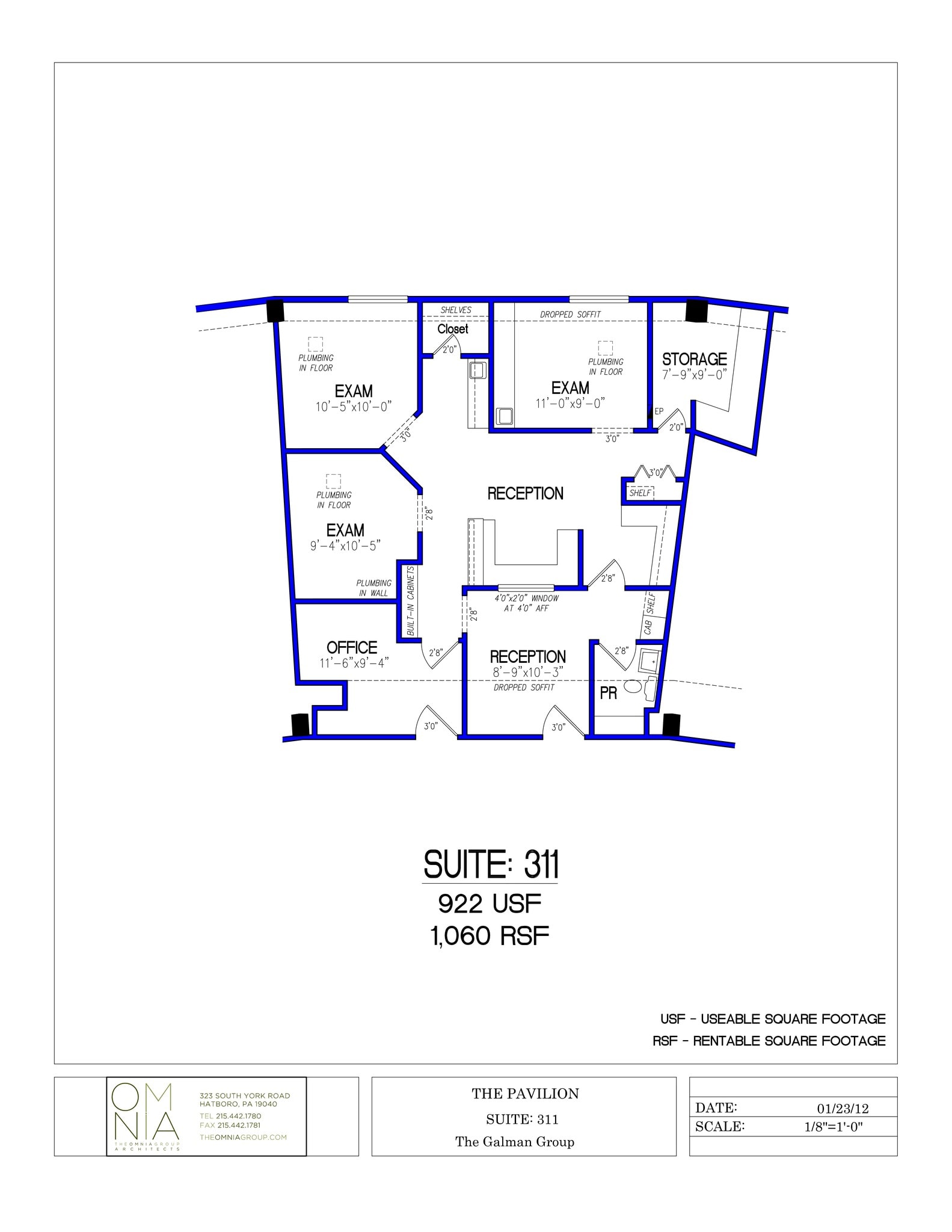 261 Old York Rd, Jenkintown, PA à louer Plan de site– Image 1 sur 1