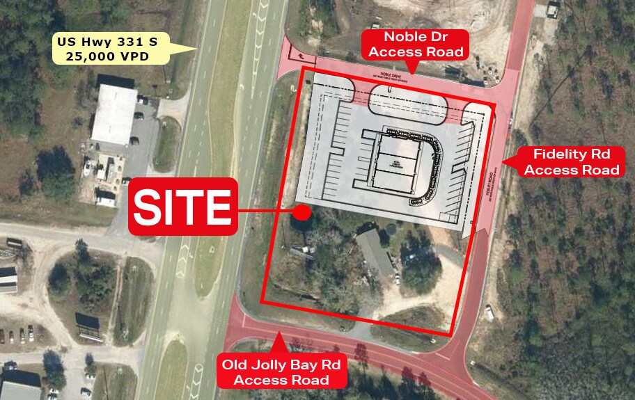 16485 US Hwy 331, Freeport, FL à louer - Plan de site – Image 3 sur 6