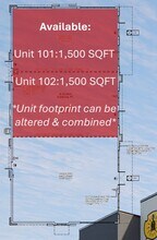 1203-1211 NE Pine Island Ln, Cape Coral, FL à louer Plan d’étage– Image 2 sur 2