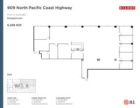 909 N Pacific Coast Hwy, El Segundo, CA à louer Plan de site– Image 1 sur 1