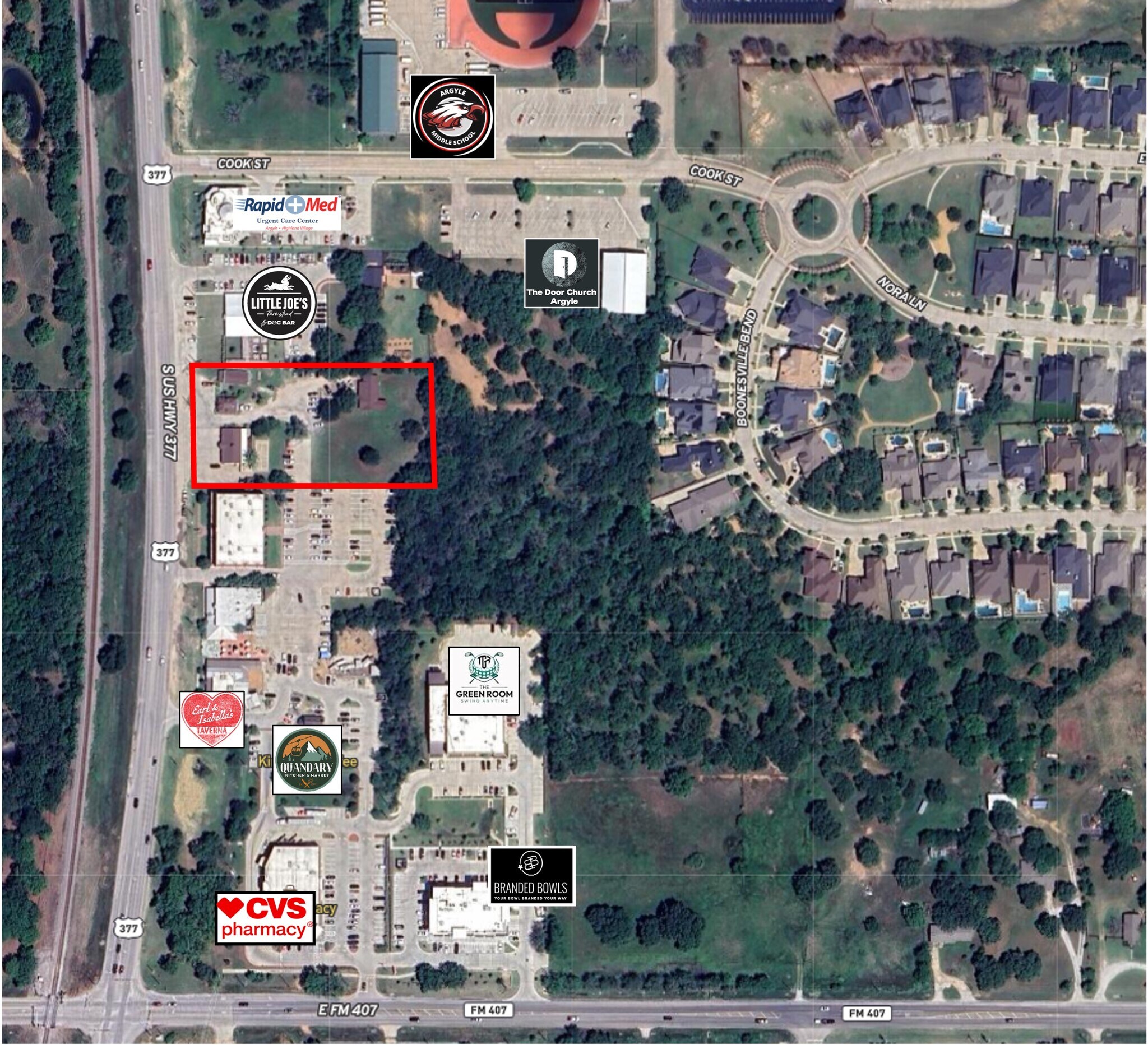 409 Highway 377 S, Argyle, TX à louer Photo principale– Image 1 sur 5