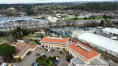 Aix-en-Provence, BDR - Vue aérienne  vue de carte