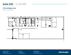 375 Northridge Rd, Atlanta, GA à louer Plan d’étage– Image 1 sur 1