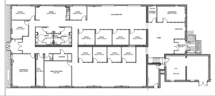 307 S Eaton St, Baltimore, MD à louer Plan d’étage– Image 2 sur 2