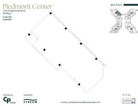 3495 Piedmont Rd NE, Atlanta, GA à louer Plan d’étage– Image 1 sur 1