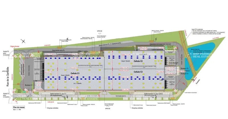 Industriel/Logistique dans Montbartier à louer - Plan de site – Image 3 sur 3