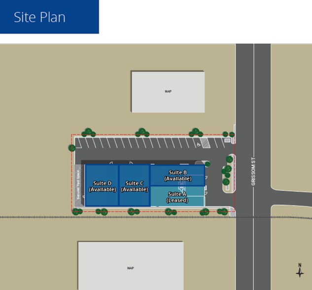 4551 Grissom St, Bakersfield, CA à louer - Plan de site – Image 3 sur 3