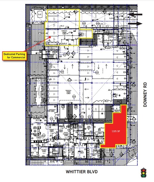 4161-4169 Whittier Blvd, Los Angeles, CA à louer - Plan de site – Image 2 sur 2