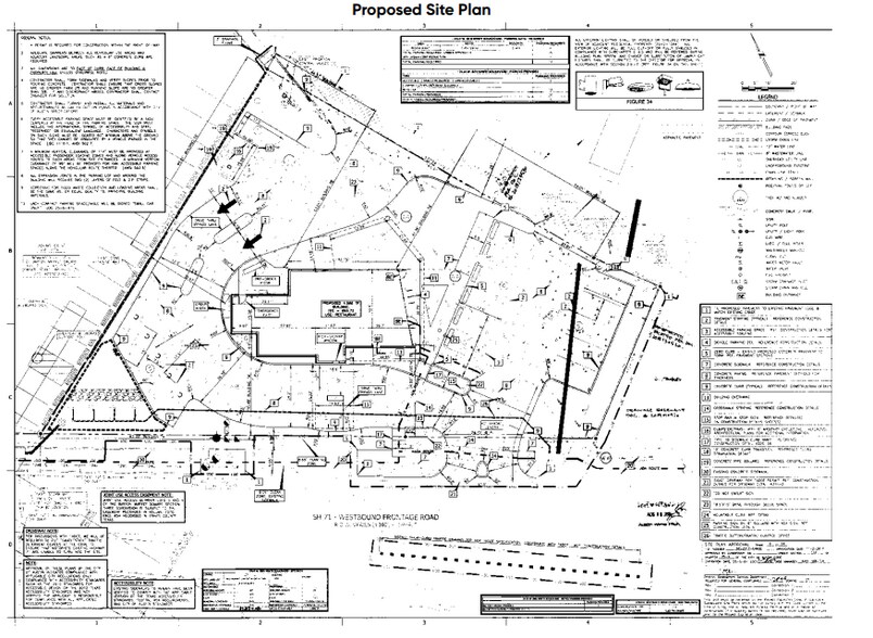 2414 Ben White Blvd W, Austin, TX à louer - Plan de site – Image 3 sur 14