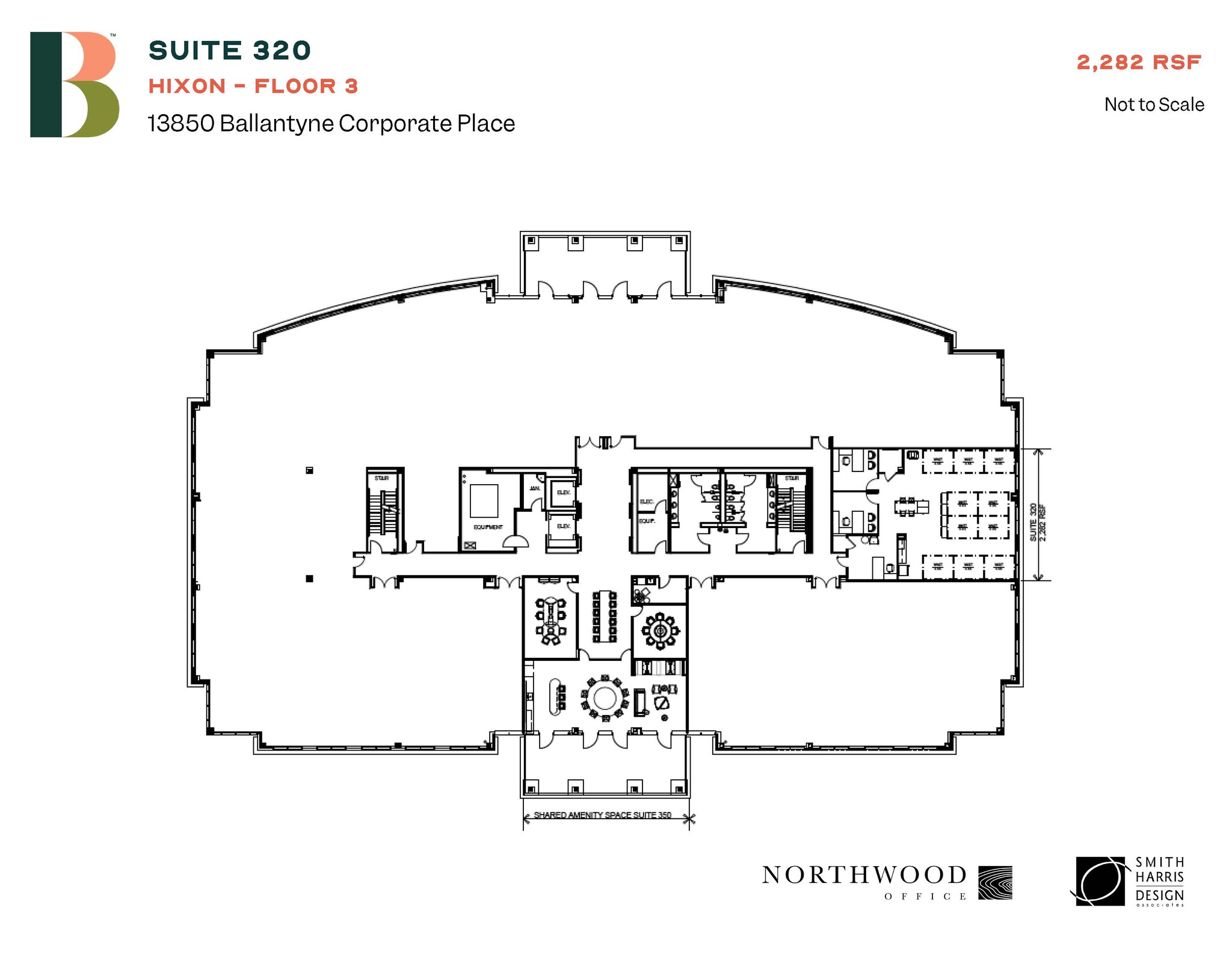 13850 Ballantyne Corporate Pl, Charlotte, NC à louer Plan d’étage– Image 1 sur 1