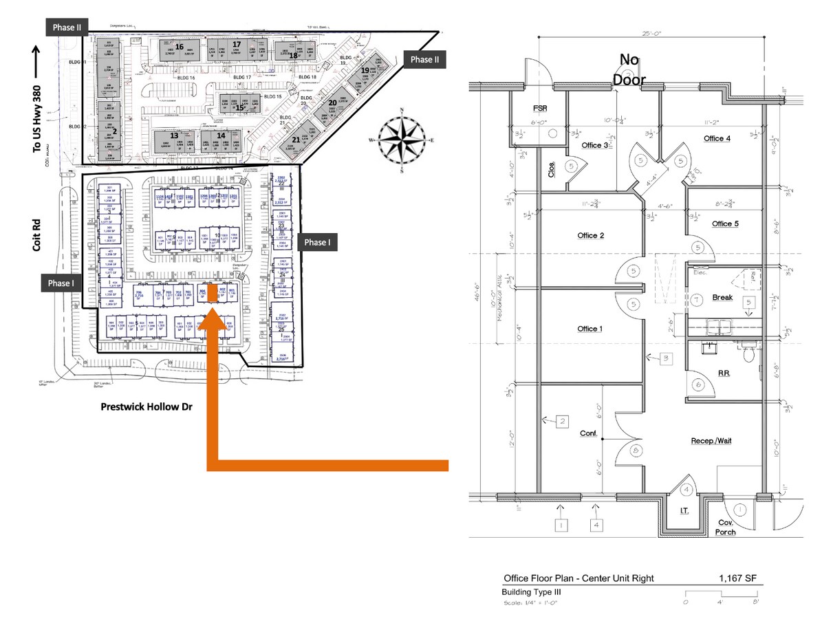 1400 N Coit Rd, McKinney, TX 75071 - Lot 803 -  - Plan d’étage - Image 1 of 6
