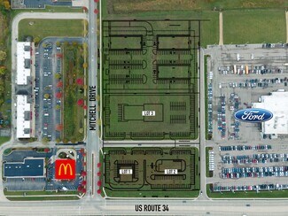 Plus de détails pour SWC Route 34 and Mitchell, Plano, IL - Terrain à vendre